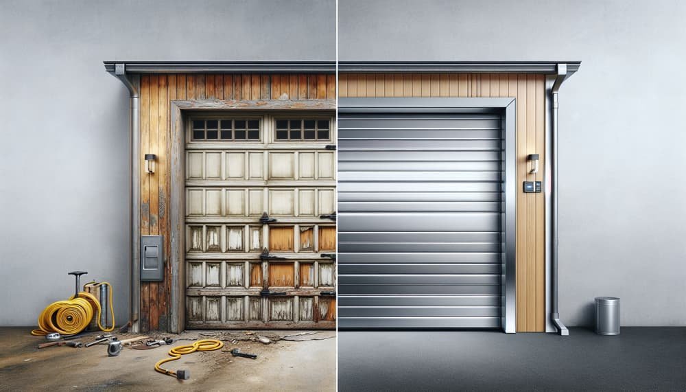 Garage door work in Arcadia