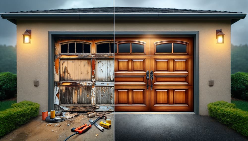 Garage door work in Azusa