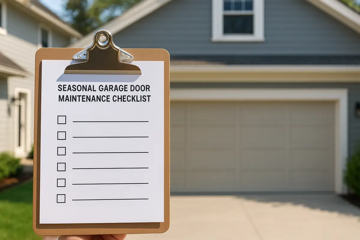 Essential Seasonal Garage Door Maintenance Checklist for Azusa Residents