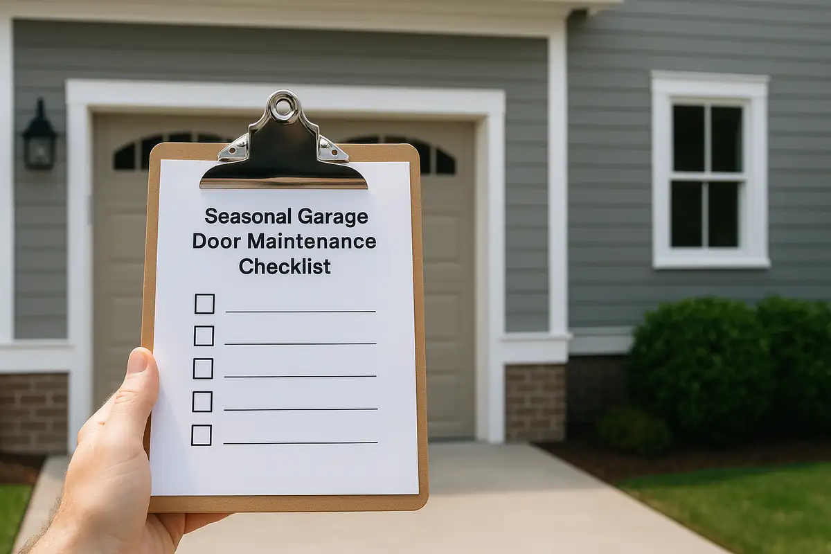Seasonal Garage Door Maintenance Checklist for Your Azusa Garage Door Repair