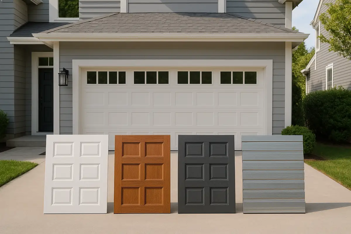 Understanding Different Garage Door Materials: A Guide from Azusa Garage Door Repair