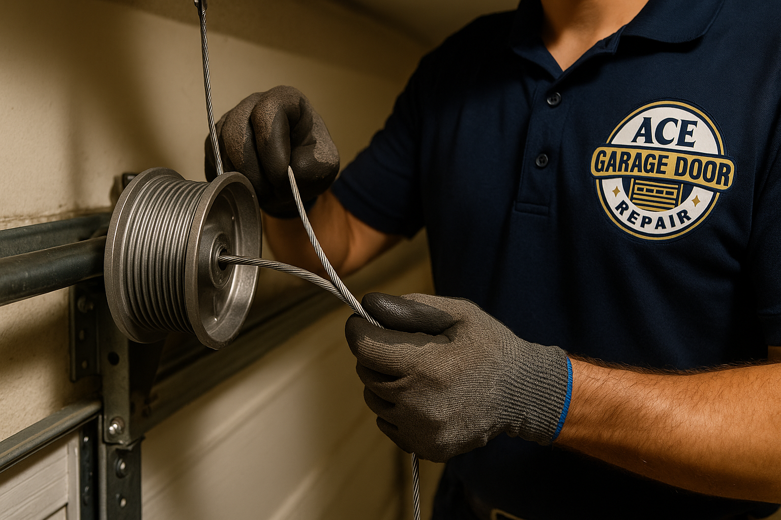 Garage Door Cable Repair in La Cañada Flintridge