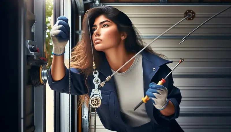 Garage Door Cable Repair in Paramount