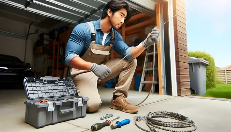 Garage Door Cable Repair in Glendora