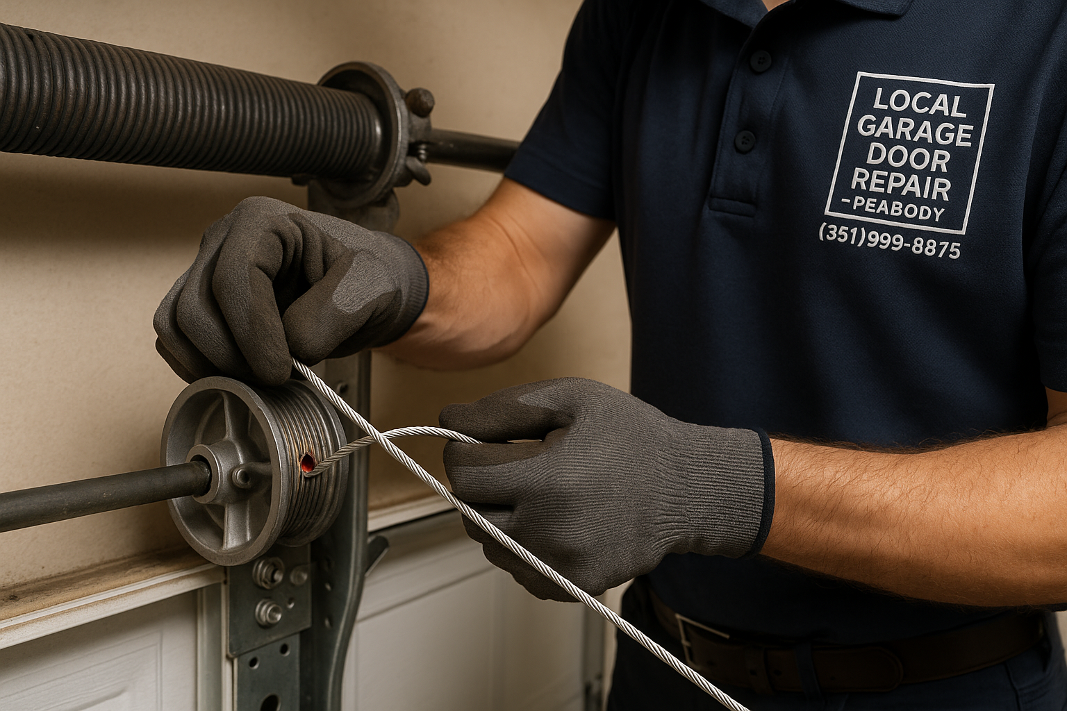 Garage Door Cable Repair in La Puente