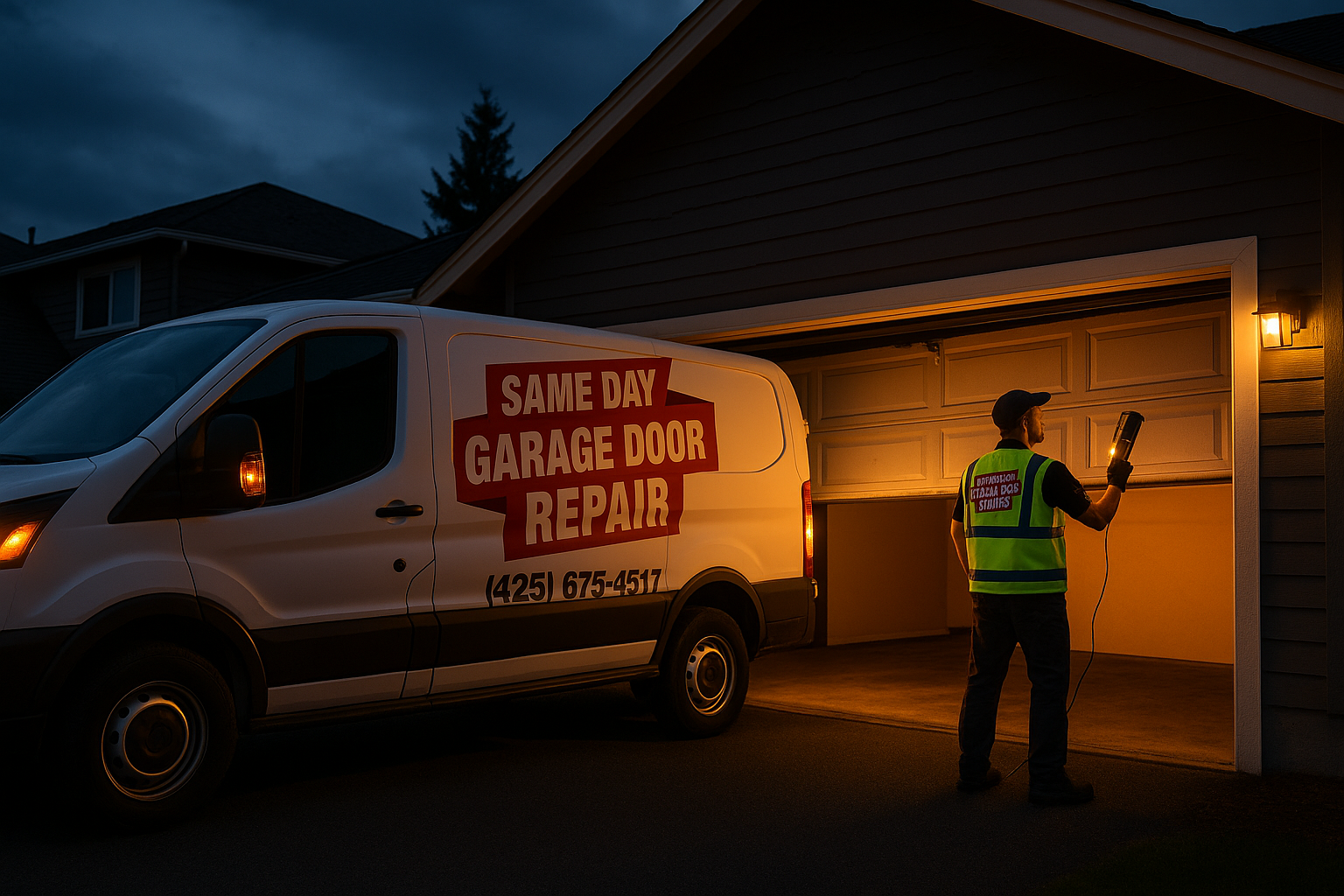 Emergency Garage Door Repair in Monrovia