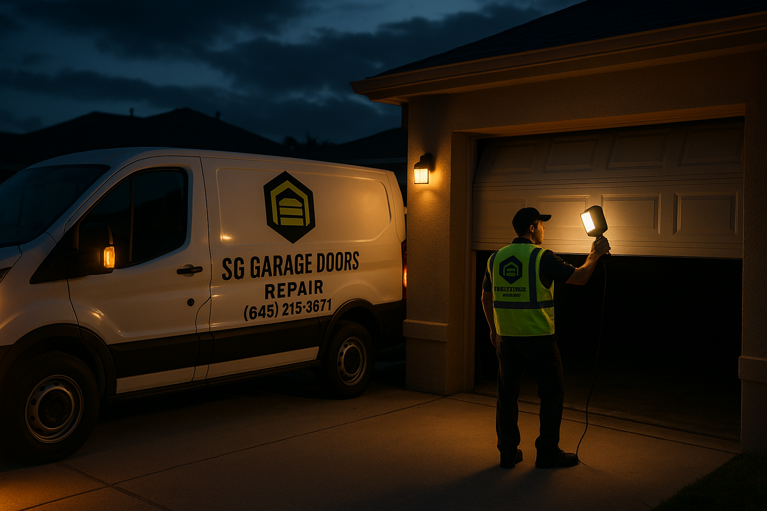 Emergency Garage Door Repair in Arcadia