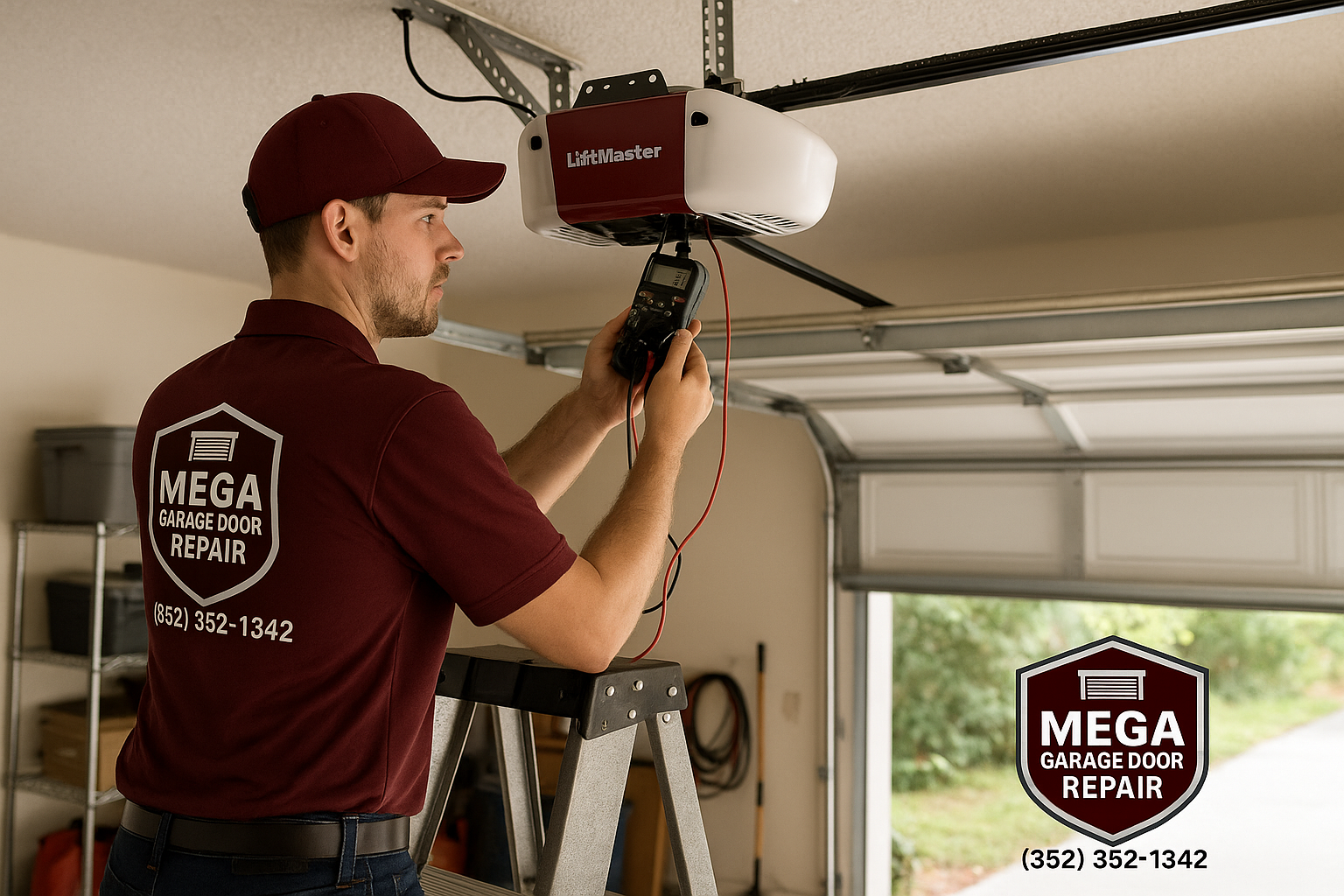 Garage Door Opener Repair in Upland