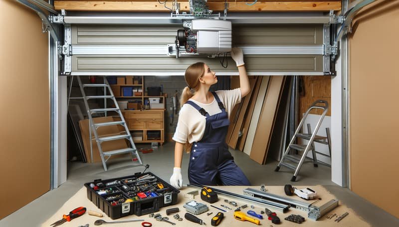 Garage Door Opener Repair in Bradbury