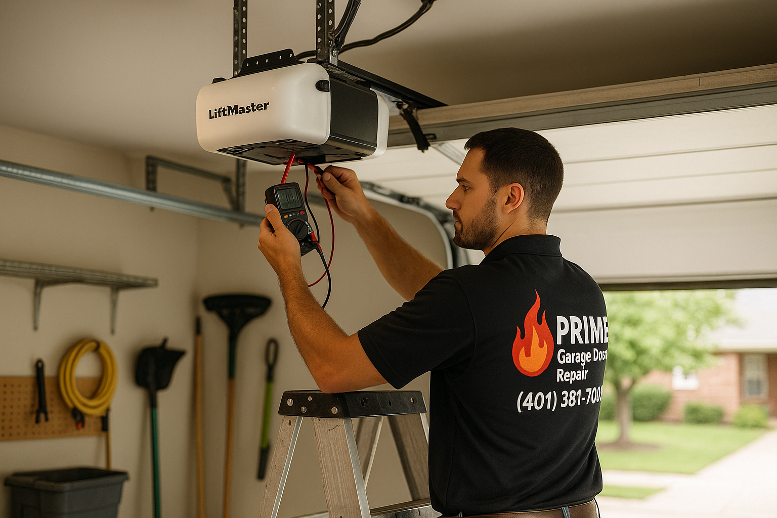 Garage Door Opener Repair in Bradbury