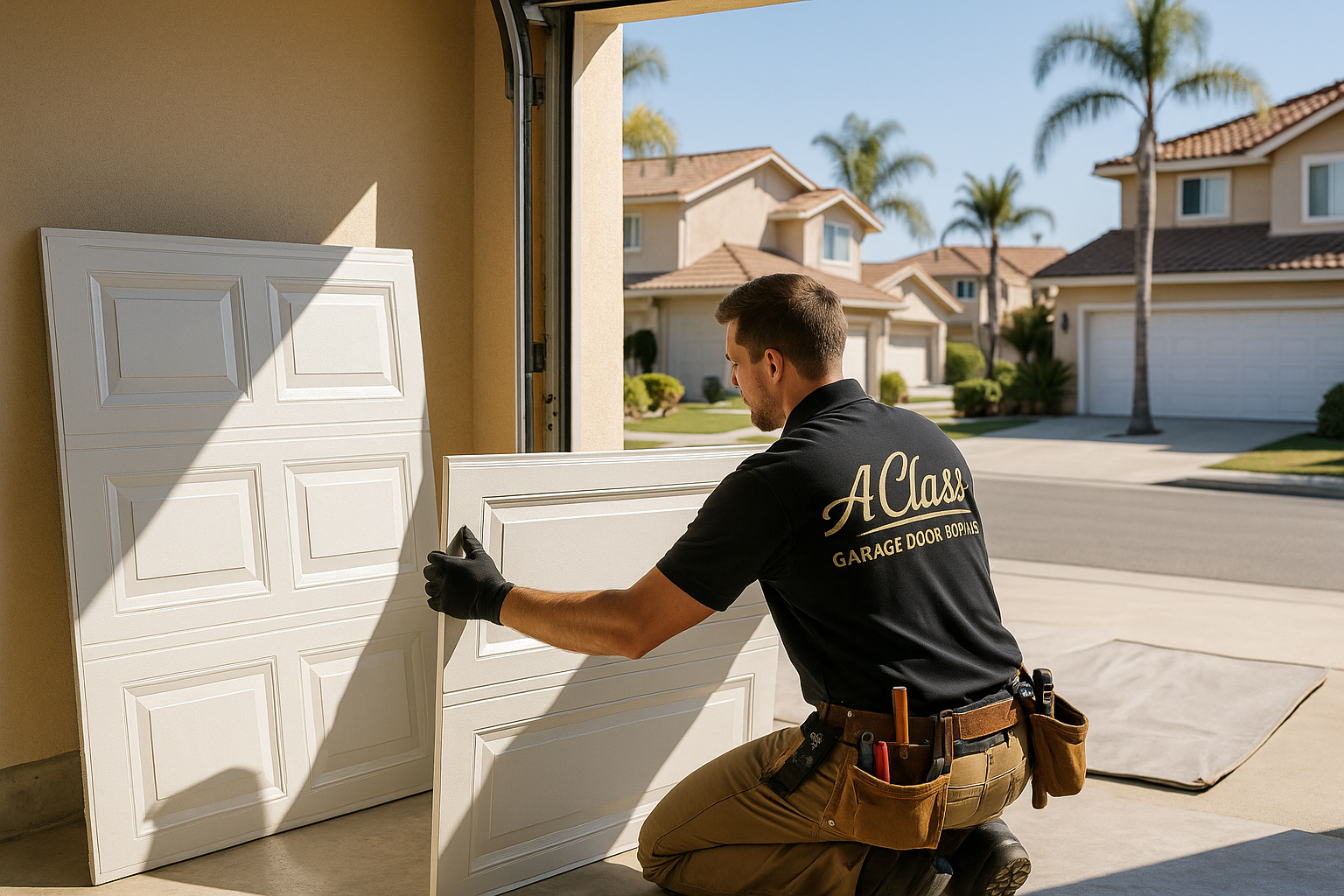 Garage Door Panel Replacement in Cudahy