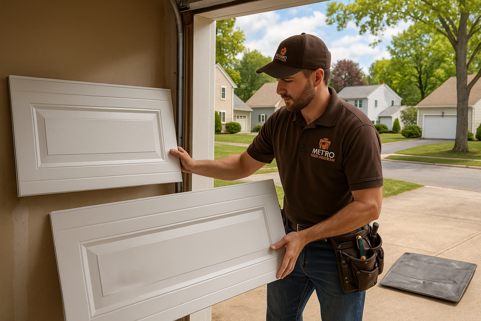 Garage Door Panel Replacement