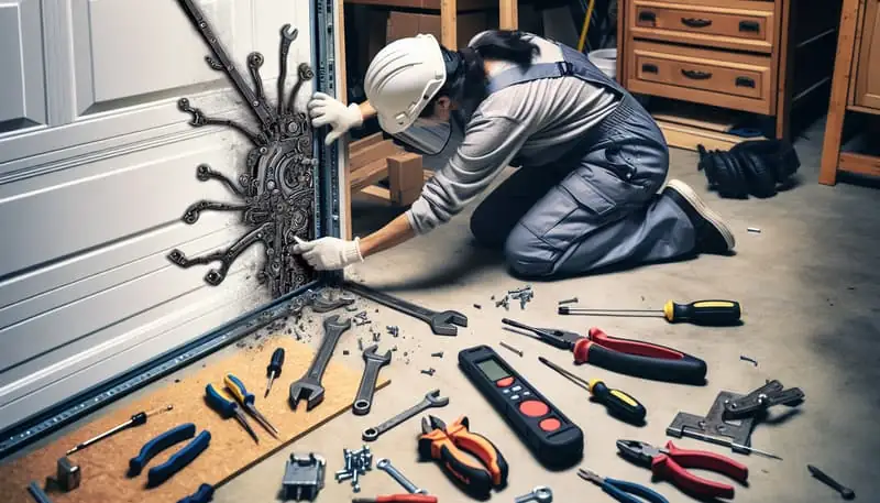 Garage Door Panel Replacement — Monterey Park