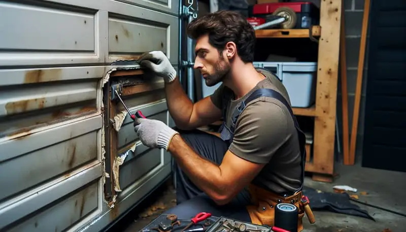 Garage Door Panel Replacement — Villa Park
