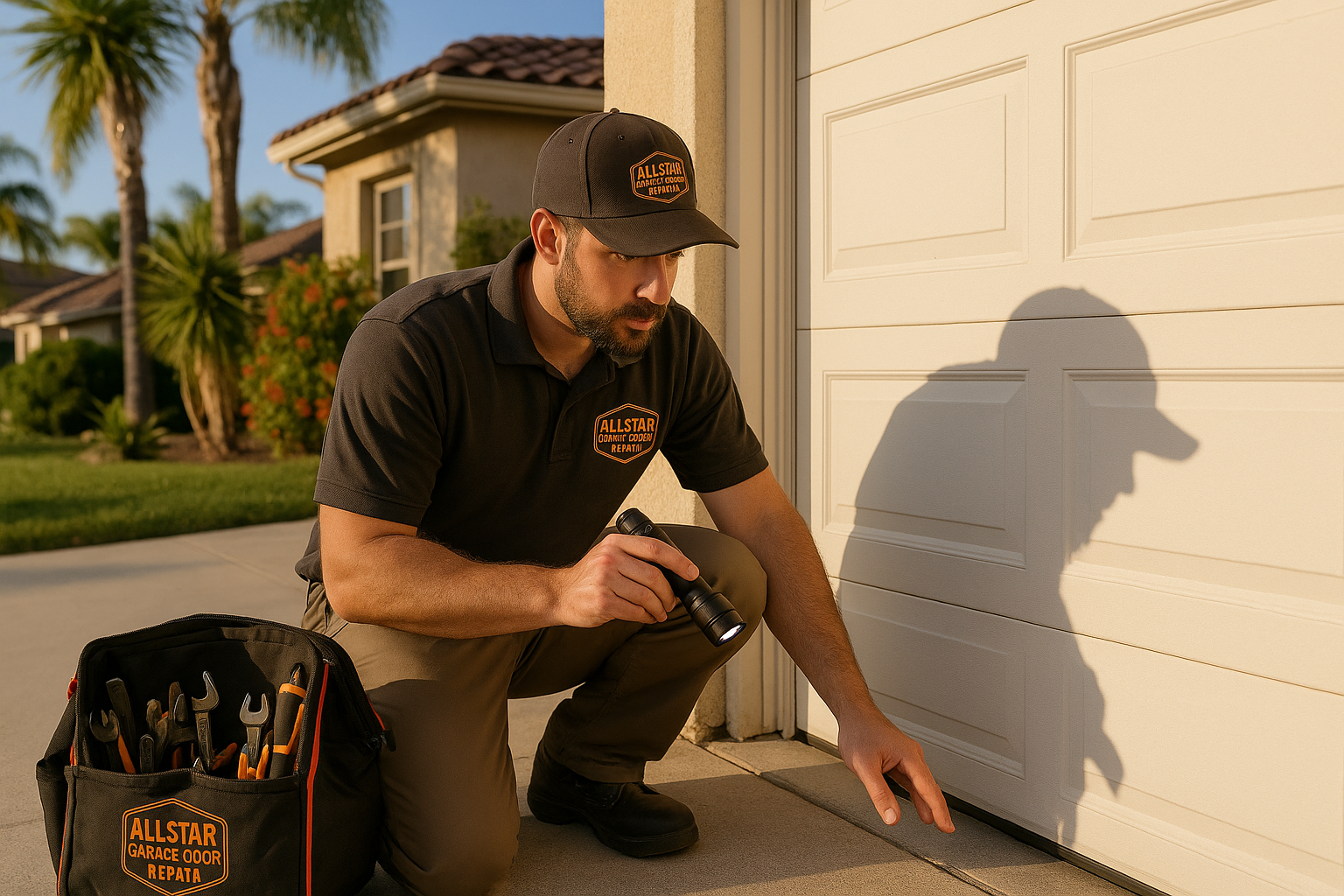 Garage door work in La Verne