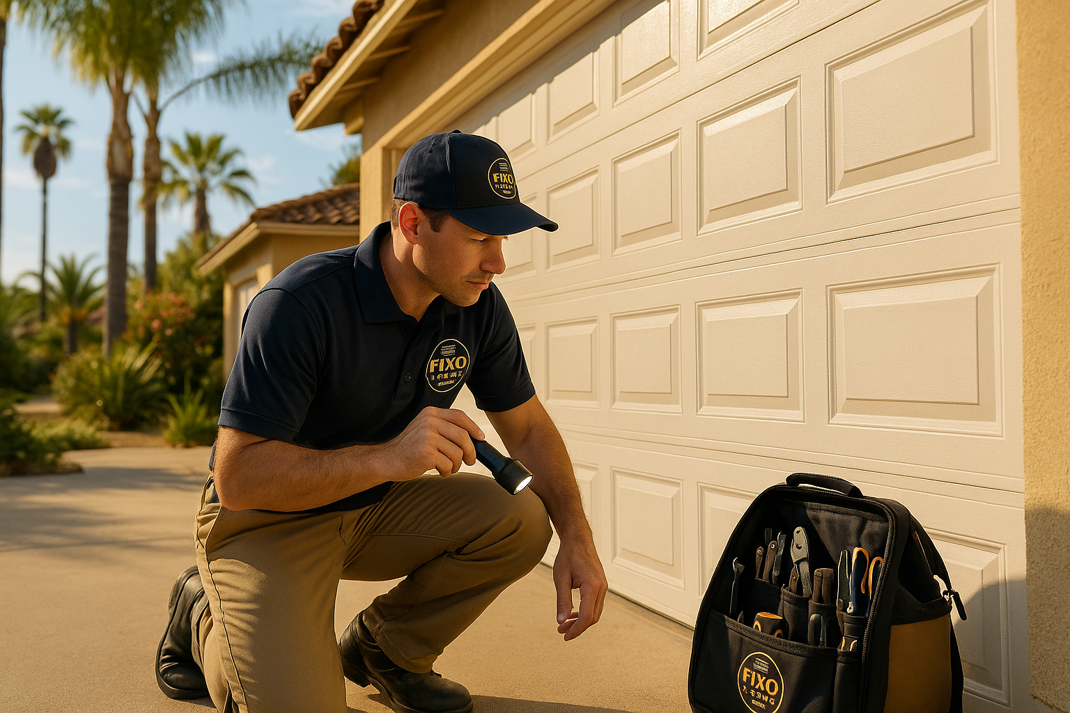 Garage door work in South Gate