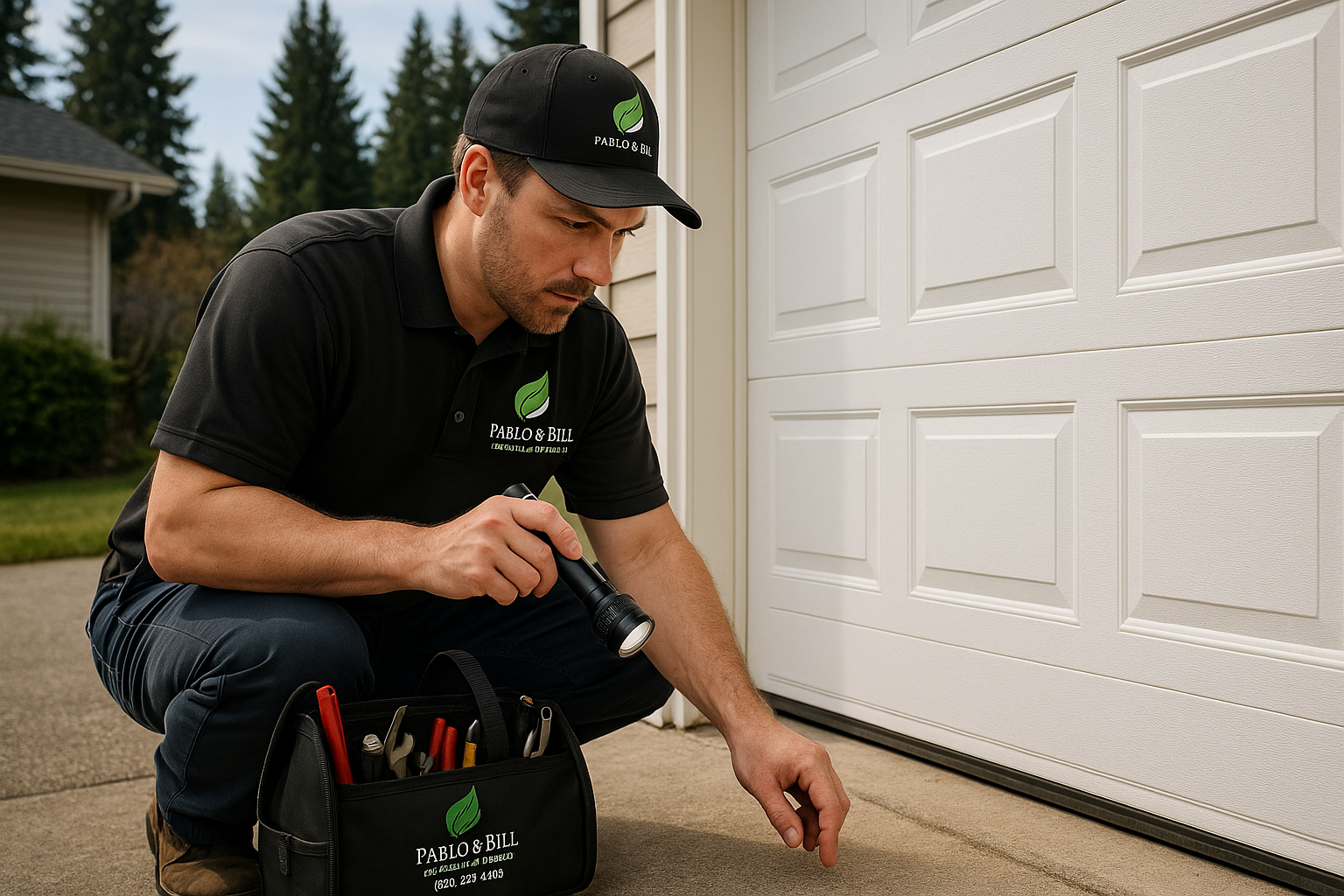 Garage door work in Wrightwood