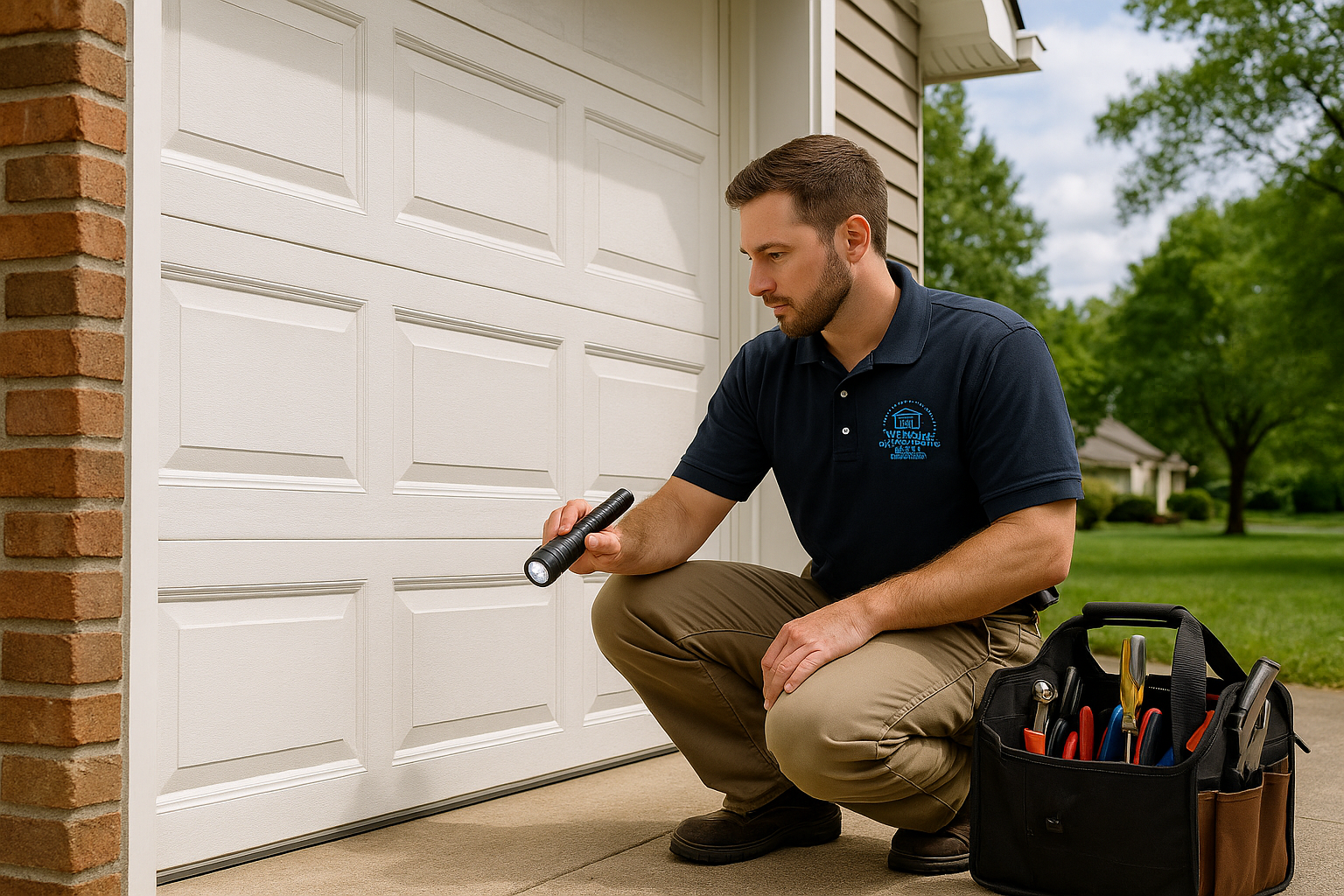 Garage door work in Anaheim