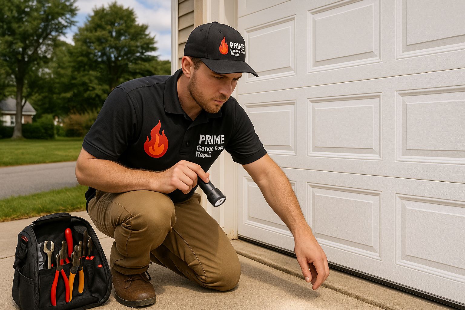Garage door work in Pomona