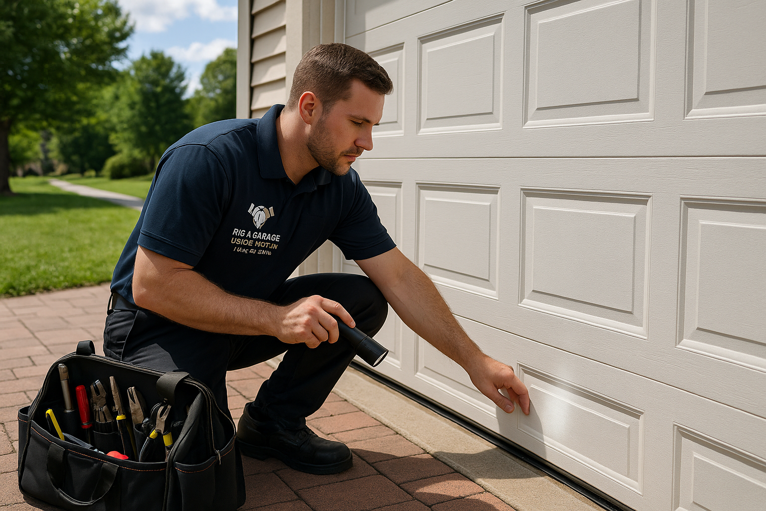 Garage door work in Brea
