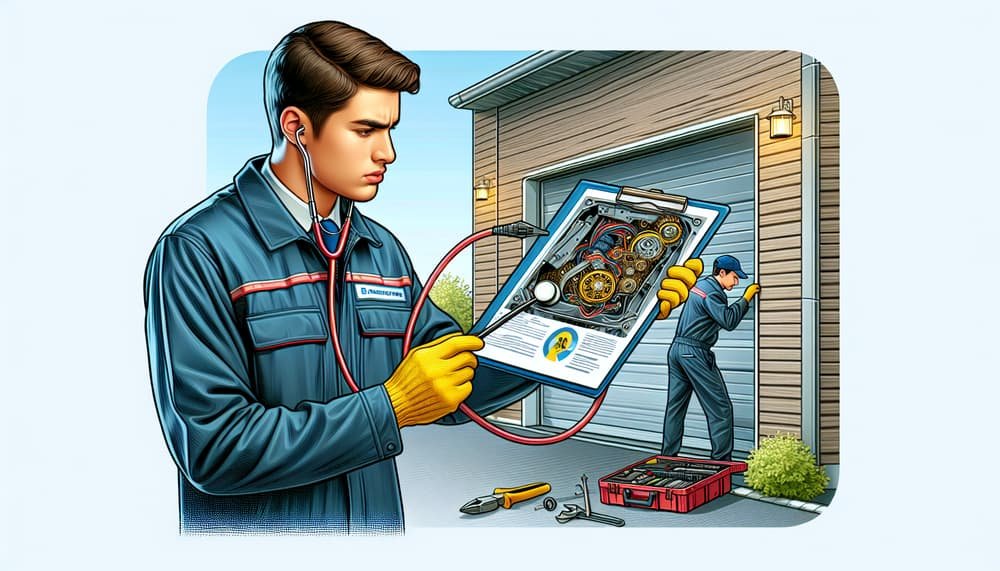 Garage door work in Bradbury