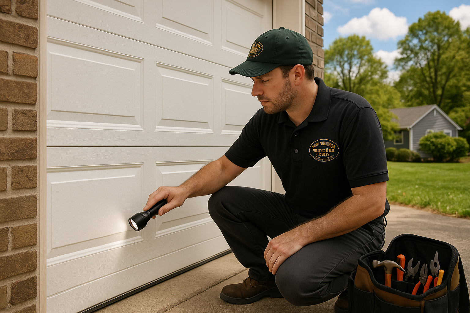 Garage door work in Walnut