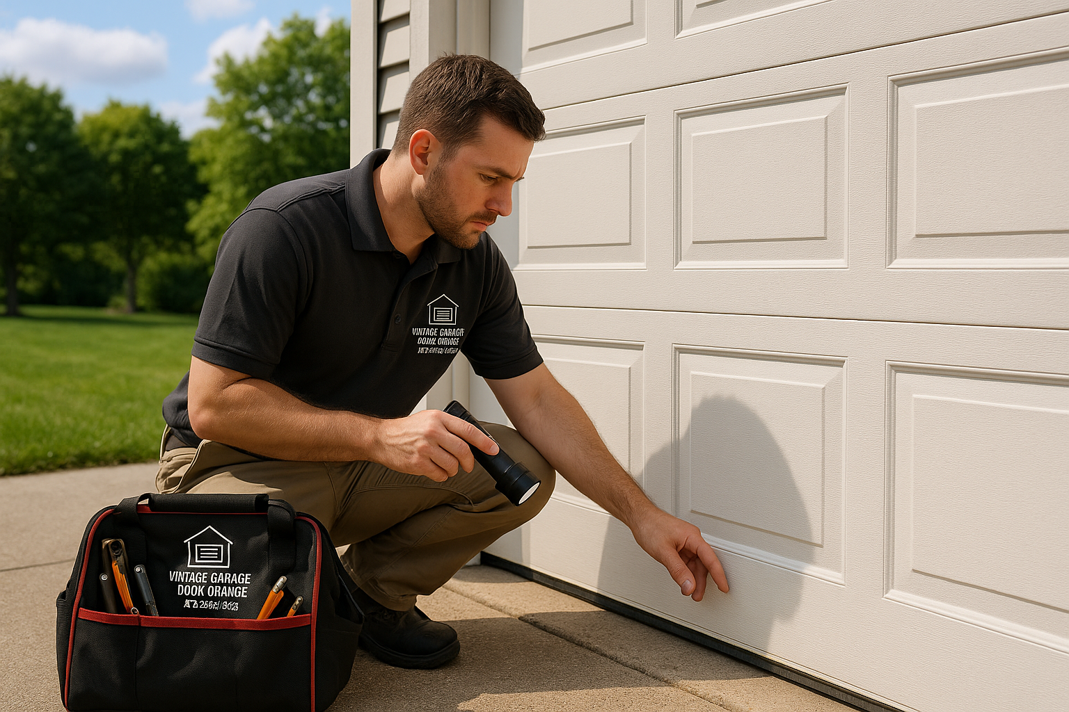 Garage door work in Chino