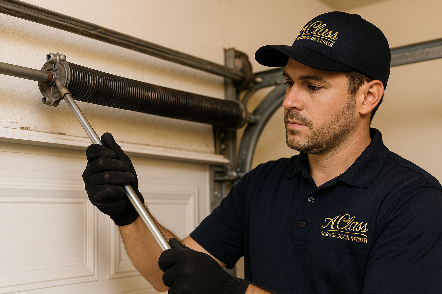 Garage Door Spring Repair in Villa Park