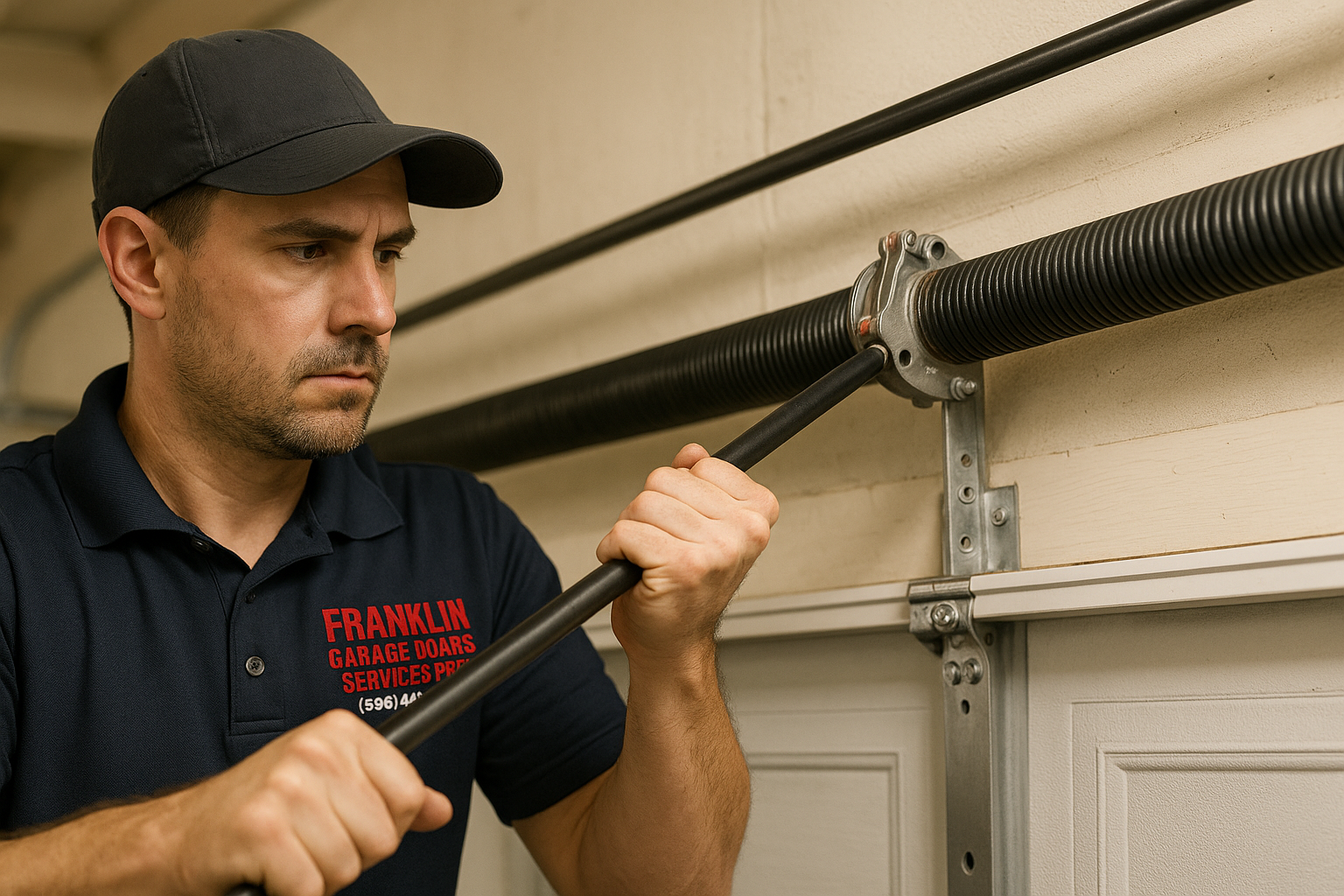 Garage Door Spring Repair in Chino