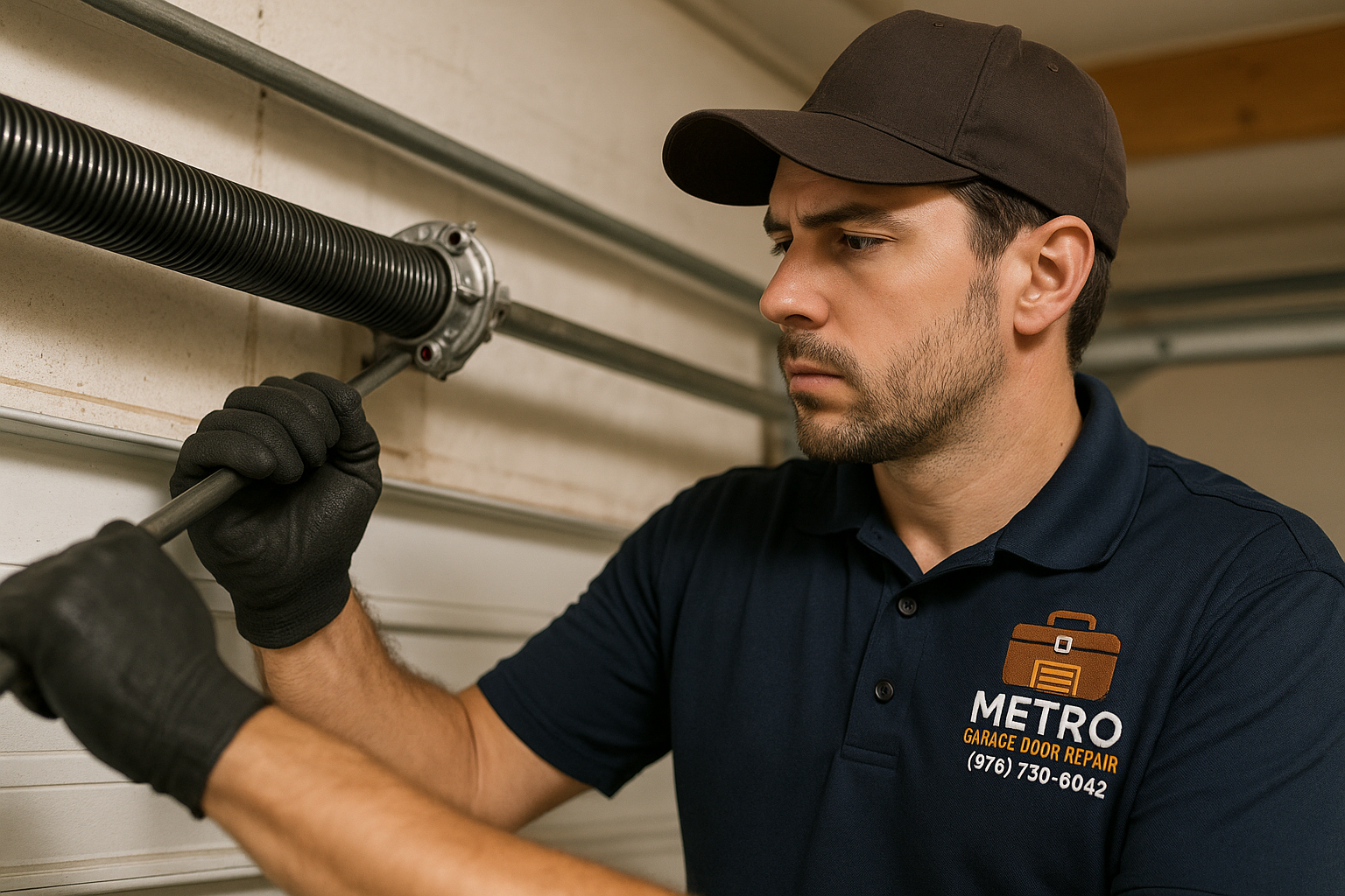 Garage Door Spring Repair in Walnut