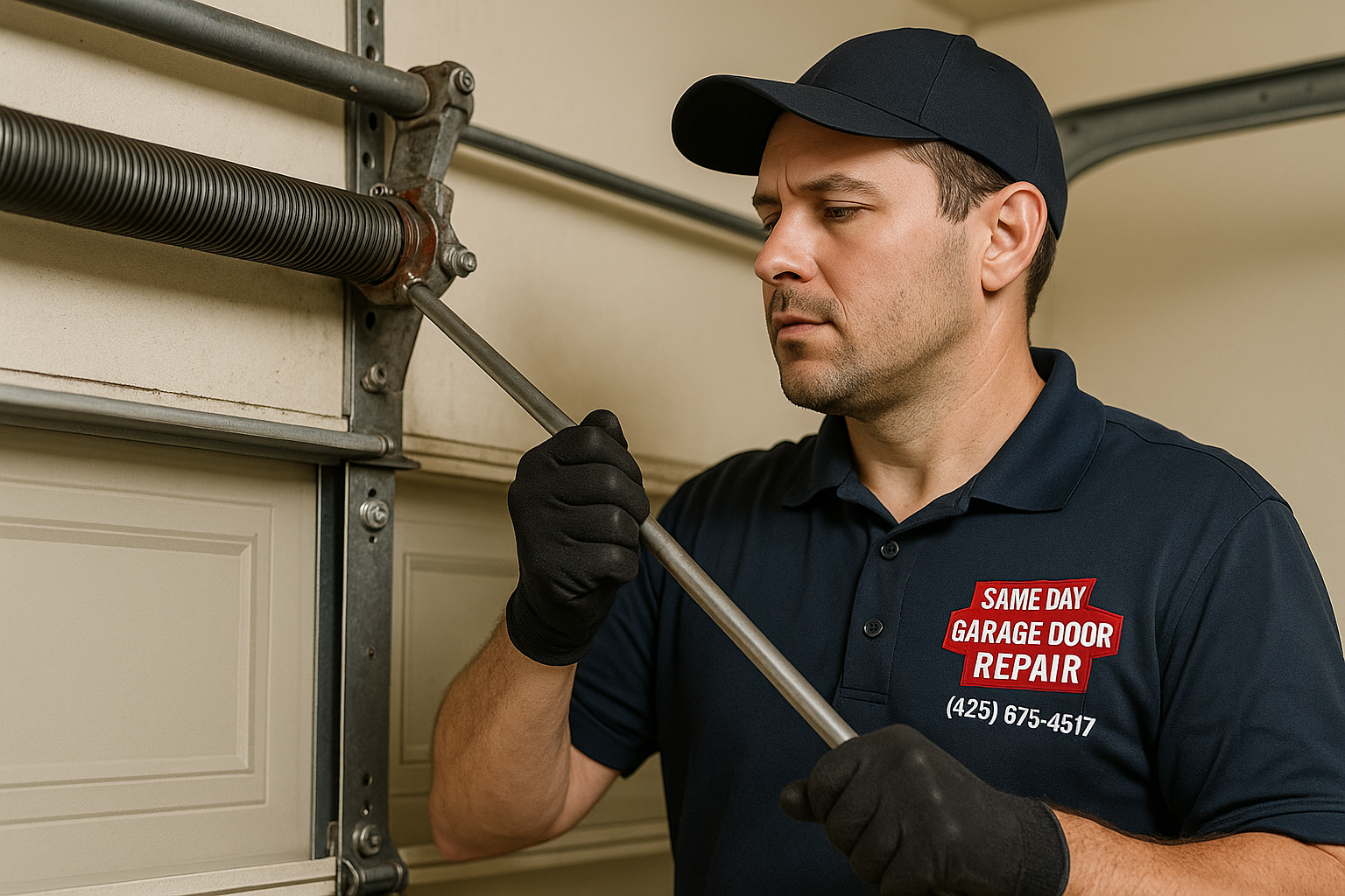 Garage Door Spring Repair in San Gabriel