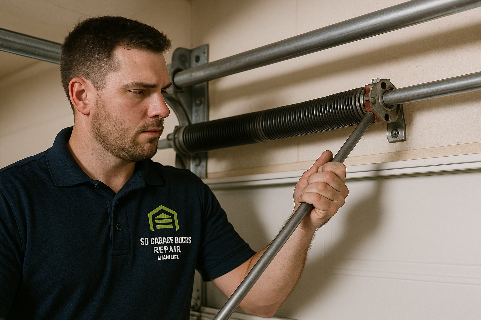 Garage Door Spring Repair in Placentia