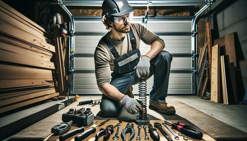 Garage Door Spring Repair in Azusa