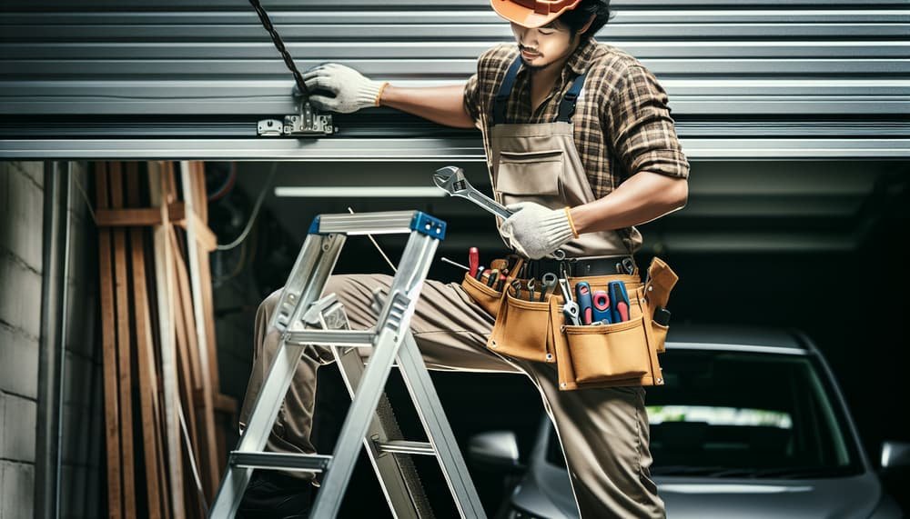 Garage door work in Eastvale