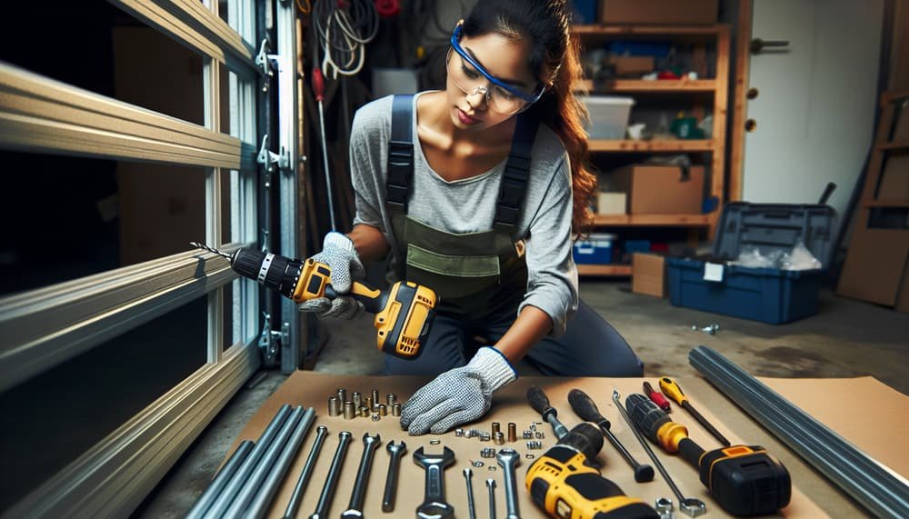 Garage door work in Bell
