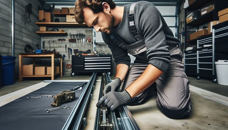 Garage Door Track Repair in Arcadia