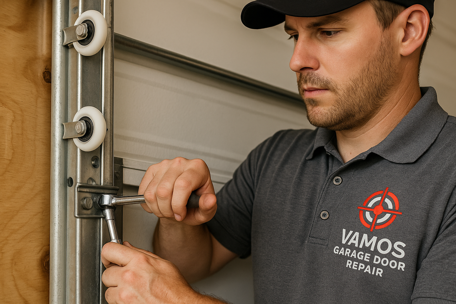 Garage Door Track Repair in La Mirada